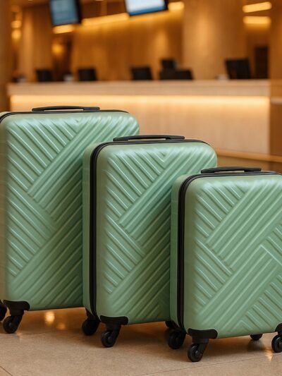 3-in-1 Luggage Set � Expandable ABS Travel Suitcases | Trekola