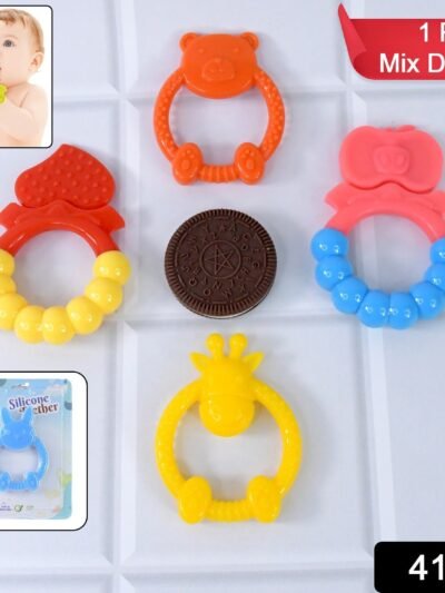 Silicone Baby Teething Toy – Soft, BPA-Free Relief for Infants