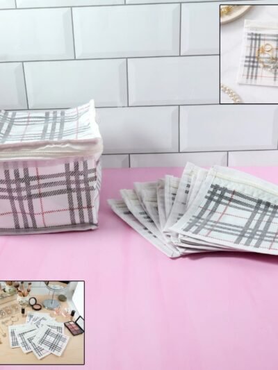 Jewellery Organizer Kit – 11-Piece PVC Travel-Friendly Set