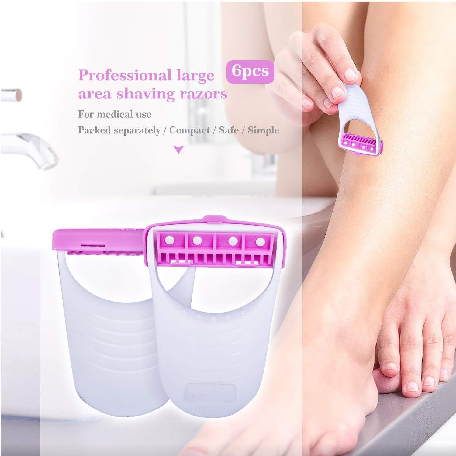 Disposable Body Razors for Women – Smooth Skin Pack of 6