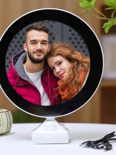 LED Magic Mirror Photo Frame – 2-in-1 USB Powered Decor | Styleva