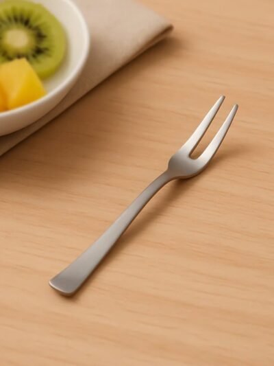 Mini Dessert Fruit Fork Set – Rust-Resistant Reusable Cutlery