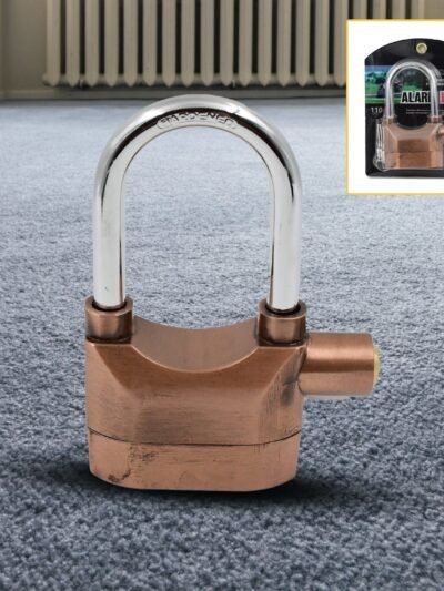 Security Alarm Lock – Waterproof Anti-Theft Padlock | AutoSafeo