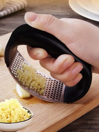 Garlic Press – Rocking Stainless Steel Ginger Mincer for Kitchen | GripChef