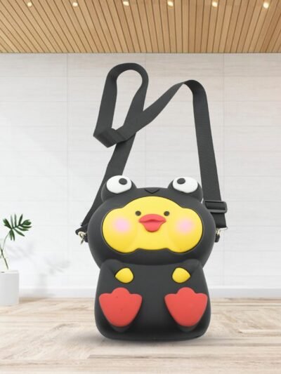 Cartoon Girls Backpack – Mini Silicone Shoulder Bag | Little Fashionistas