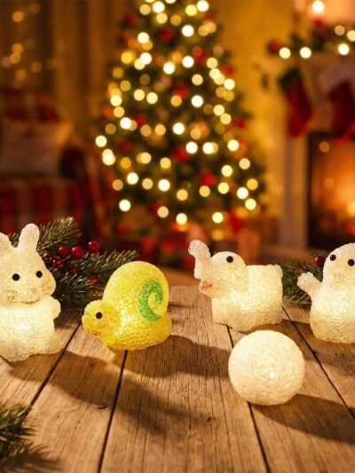 Animal LED Night Lamp – Cute Multi-Shape Set (6 Pc) | Indo Glow
