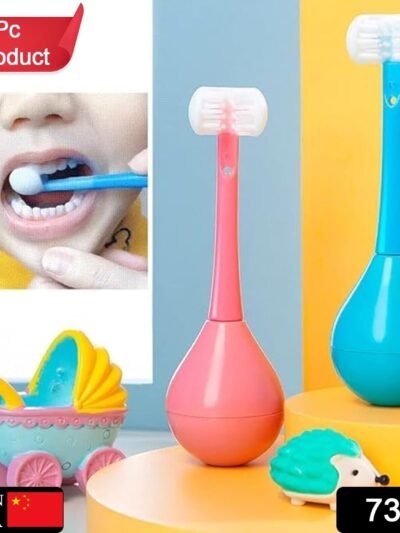 Kids 3-Sided Toothbrush – Gentle Silicone Head for Ages 2-12 | MintGuard