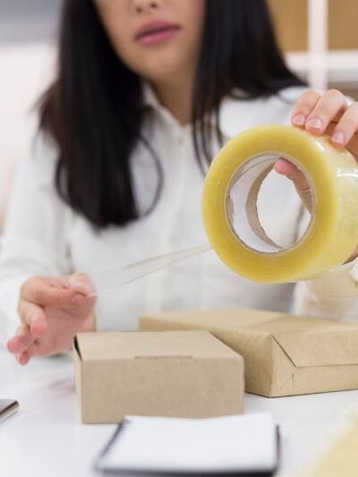 Transparent Packing Tape – Strong Adhesive 120M Roll | Styleva