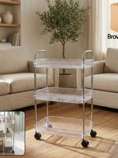 Multipurpose Storage Trolley – Space-Saving Organizer with Wheels