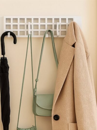 Plastic Hanger Hook – 5-Spin Multipurpose Self-Adhesive | Bathora