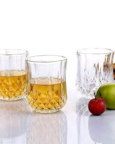 Unbreakable Plastic Glasses Set – Transparent, 250ml (Set of 6) | Indo Glow