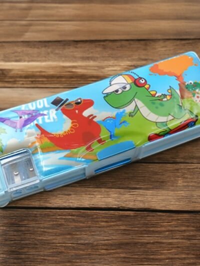 Kids Pencil Case – Dual Compartment Stationery Box | Deskrova