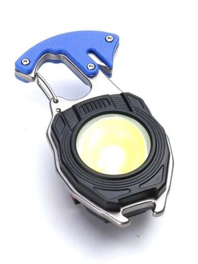 Rechargeable LED Keychain Flashlight – 6 Modes, Super Bright | Indo Glow