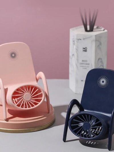 Portable Phone Holder Fan – Handheld & Multi-Function | VoltDesk