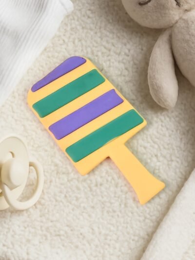 Silicone Baby Teether – Soft, BPA-Free Candy Shape | Babyova