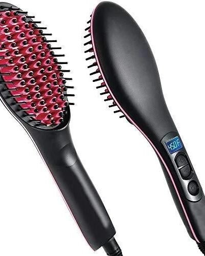 Ceramic Hair Straightener – Anti-Static & Fast Heating | Calm & Curl