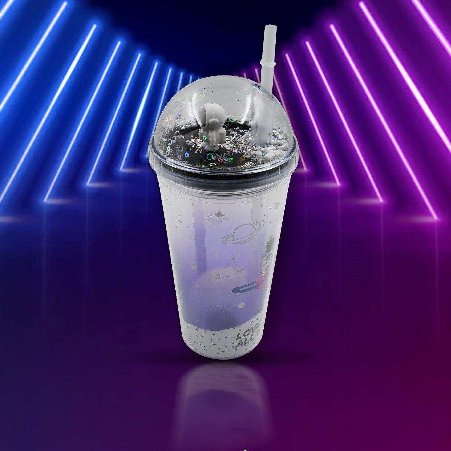 Astronaut Tumbler with LED Light – Insulated 13oz | FERVENT
