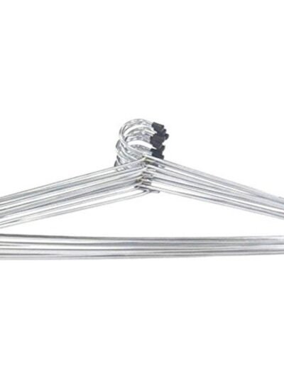 Stainless Steel Cloth Hanger (Set of 12) – Durable & Non-Slip | FreshAura Homeware