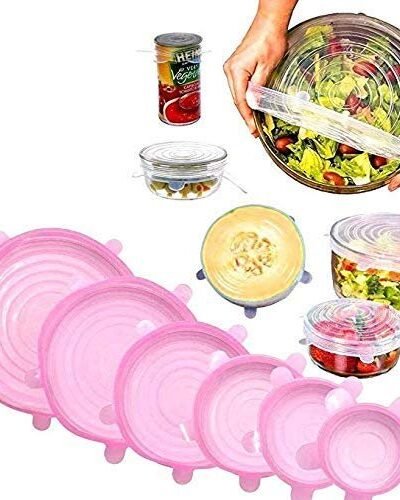 Silicone Stretch Lids – Reusable Food Container Covers | Tidy Table