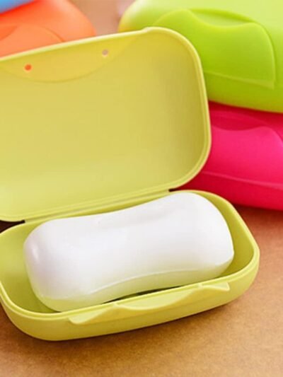 Travel Soap Box – Waterproof & Leakproof Plastic | VelvetBubbles