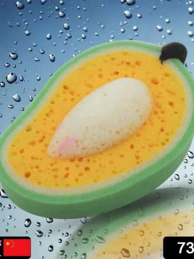 Mango Dish Sponge – Soft, Durable & Multipurpose Cleaner | VelvetBubbles