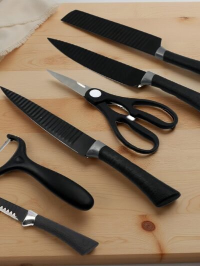 Kitchen Knife Set – 6-Pc Professional Steel | CookAura