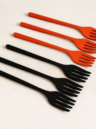 Silicone Cooking Forks – Heat-Resistant 6-Pc Set | Indo Glow
