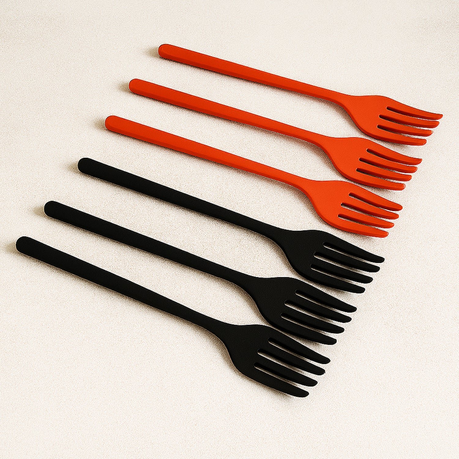 Silicone Cooking Forks – Heat-Resistant 6-Pc Set | Indo Glow
