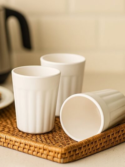 Plastic Coffee & Tea Cups – Reusable & Unbreakable Set | Mug Wala