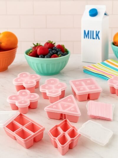 Silicone Ice Mold Set – 8 Unique Shapes, BPA Free | TinyTrendy