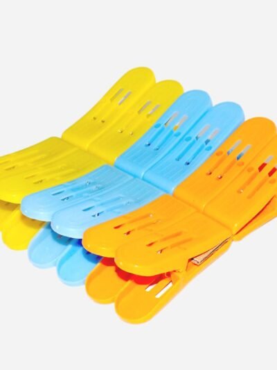Cloth Drying Clips – Strong Grip Multicolour Plastic | BathNova