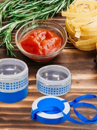 Insulated Tiffin Set – 3-Layer Stainless Steel | Lunchie Bunchie