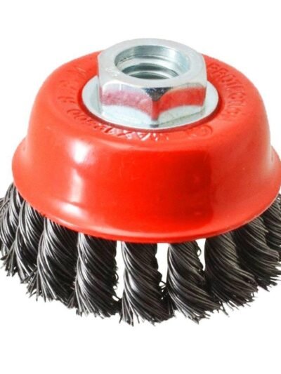 Wire Wheel Cup Brush – Heavy Duty Metal Cleaning | Velvet Wipe