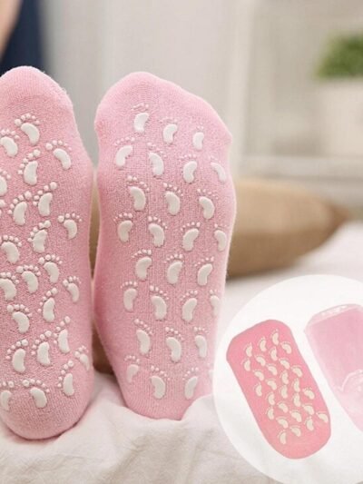Silicone Moisturizing Feet Socks Gel – Softens & Hydrates Dry Heels