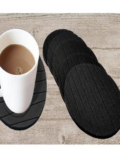 Silicone Coasters (6 Pcs) – Heat-Resistant Round Mats | Styleva