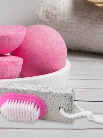 Pumice Stone Foot Scrubber – Dual-Action Brush | XcelCraft
