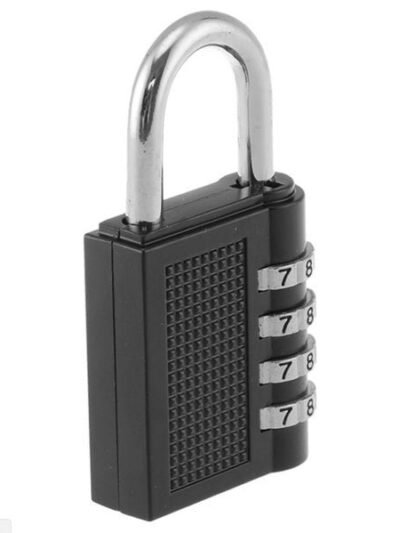 4-Digit Combination Padlock – Secure Portable Lock | Indo Glow