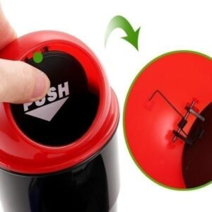 Car Dustbin – Portable Mini Trash Bin & Ashtray | Velvet Wheels