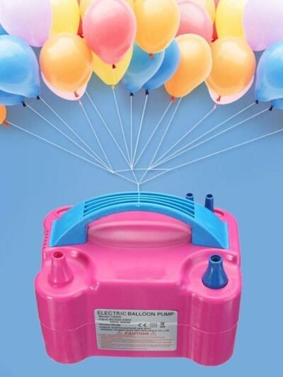 Electric Balloon Pump – Dual Nozzle Inflator | Play & Move
