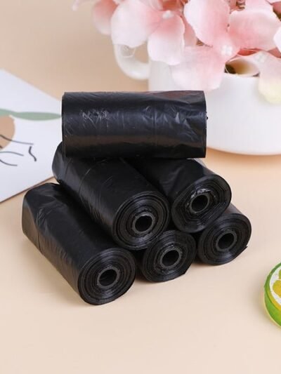 Large Black Garbage Bags – Heavy-Duty 30x50 Inch | Velvet Wipe