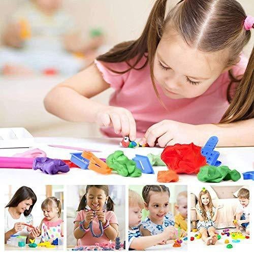 Non-Toxic Dough Clay – 5 Vibrant Colours, Creative Play | Aditi