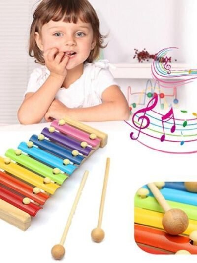 Wooden Xylophone Toy – 8-Note Musical Instrument for Kids | Aditi