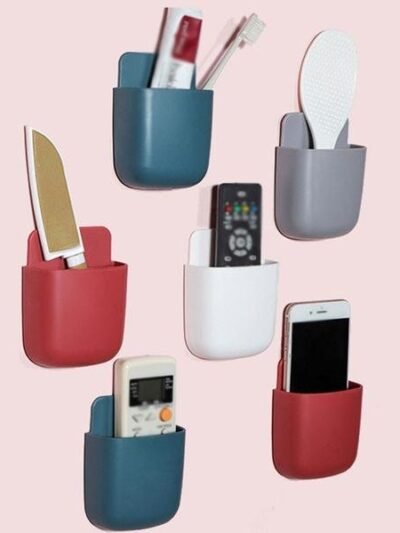 Wall Mounted Storage Box – Remote & Mobile Organizer | Organivo