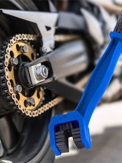 Motorbike Chain Cleaner – Efficient 3D Brush Tool for Bikes | Velvet Wheels