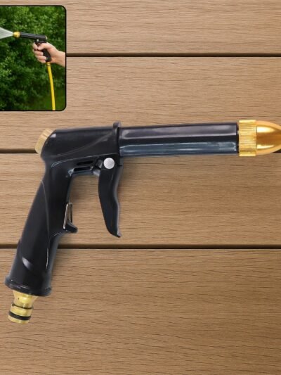 Water Spray Gun – Brass Multi-Mode Nozzle | Velvet Wheels