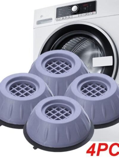 Washer Dryer Anti Vibration Pads – Noise-Reducing Suction Feet | FreshAura