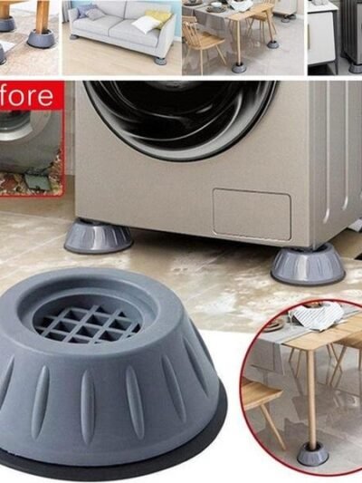 Washing Machine Anti Vibration Pads – Shock Absorbing Feet | GlimmerHome