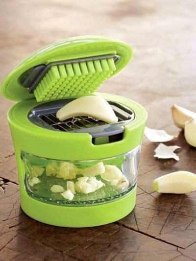 Garlic Crusher – Manual Mincer & Chopper for Kitchen | Quickslice
