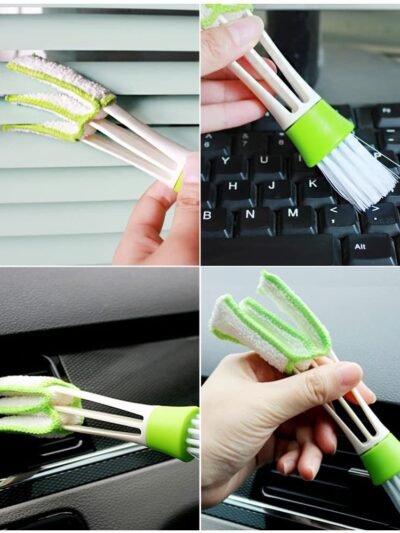 3-in-1 Cleaning Brush � Effortless Dust & Crevice Removal