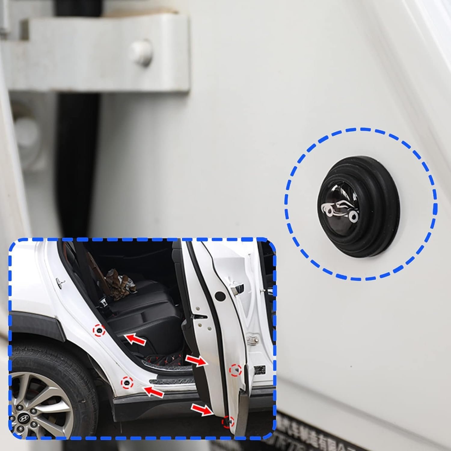 Car Door Protector � Noise Reduction & Dent Prevention | Velvet Wheels